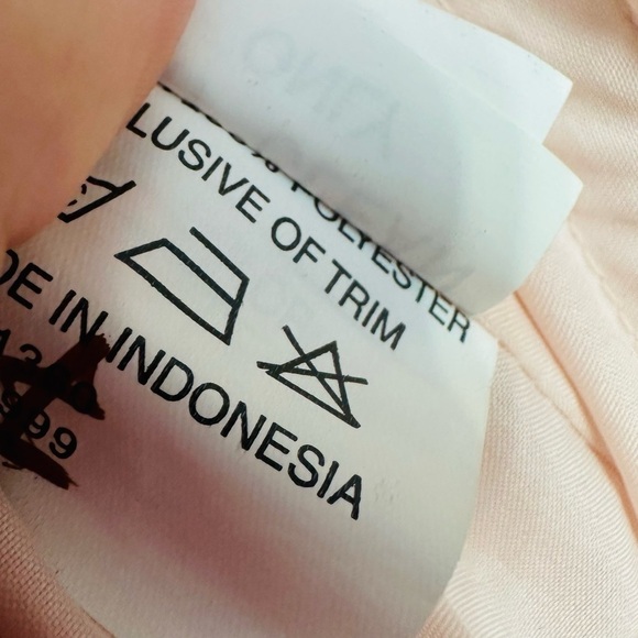 Mori Lee Dress Lace Pink White Bow Dainty Midlength Formal Cocktail Bow Size 14 - Picture 8 of 9